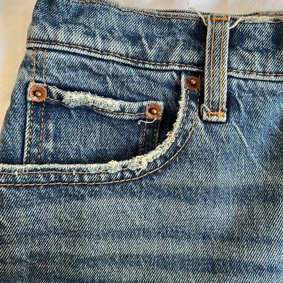 High Rise 4” denim shorts - Picture 4 of 4